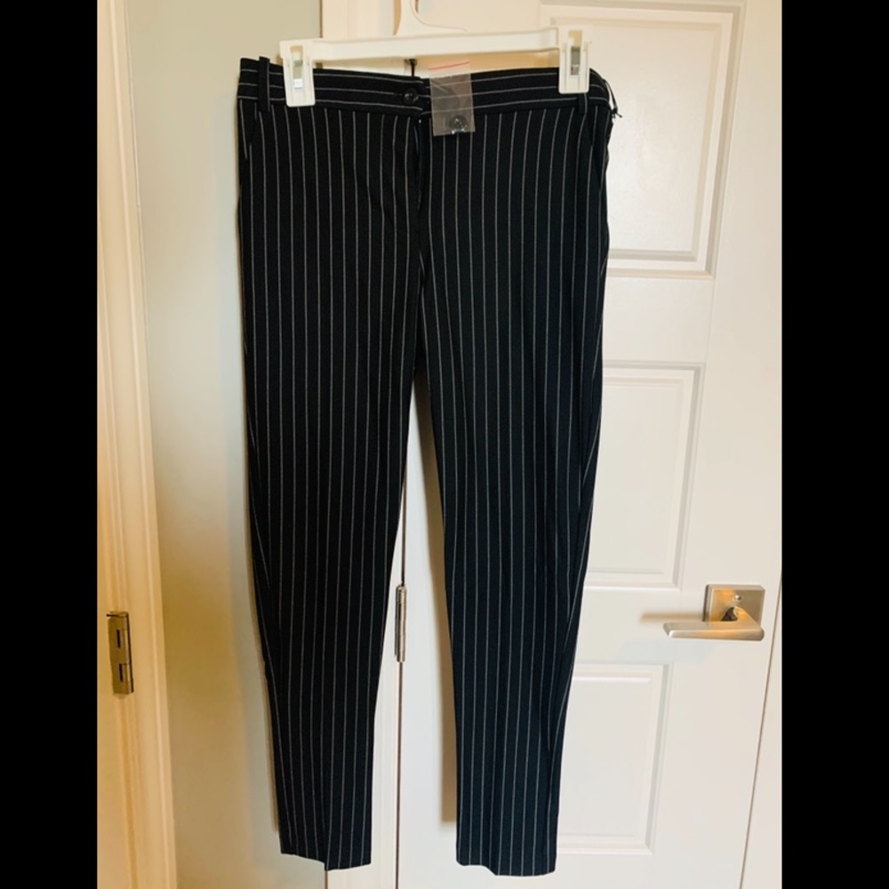 Black and White Work Pants